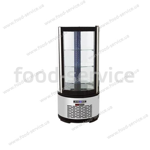 Вітрина кондитерська панорамна GGM Gastro PVK100R
